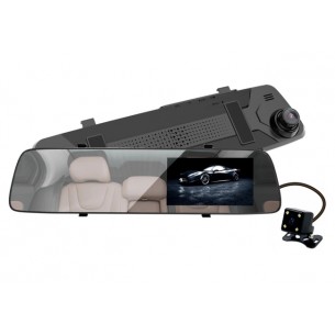 Видеорегистратор-зеркало iBOX Spectr Dual, черный